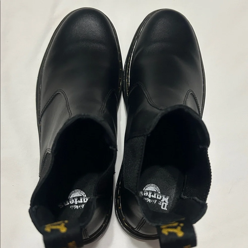 Dr. Martens Dorrian Black Leather Chelsea Boots size 9 New - Picture 8 of 11